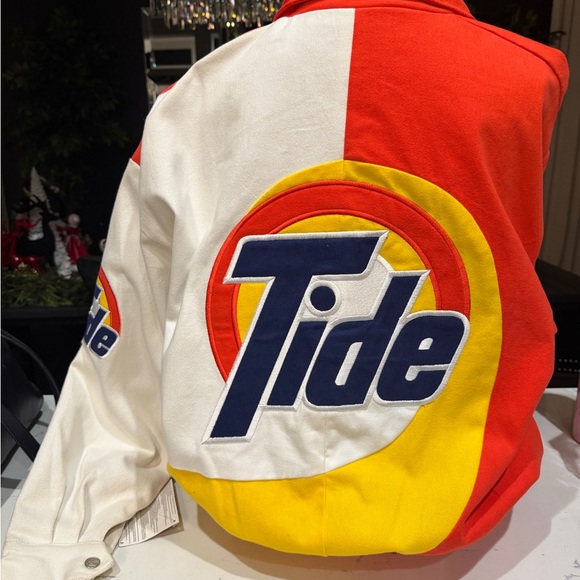 Tide Racing Jacket in Red, White, and Yellow - Picture 8 of 8